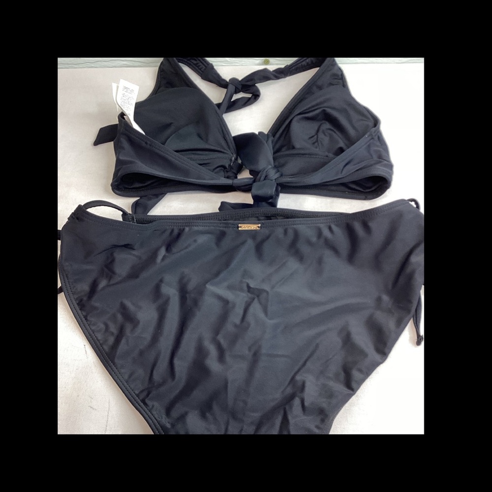 Black Halter Bikini Set.46 - Picture 7 of 7